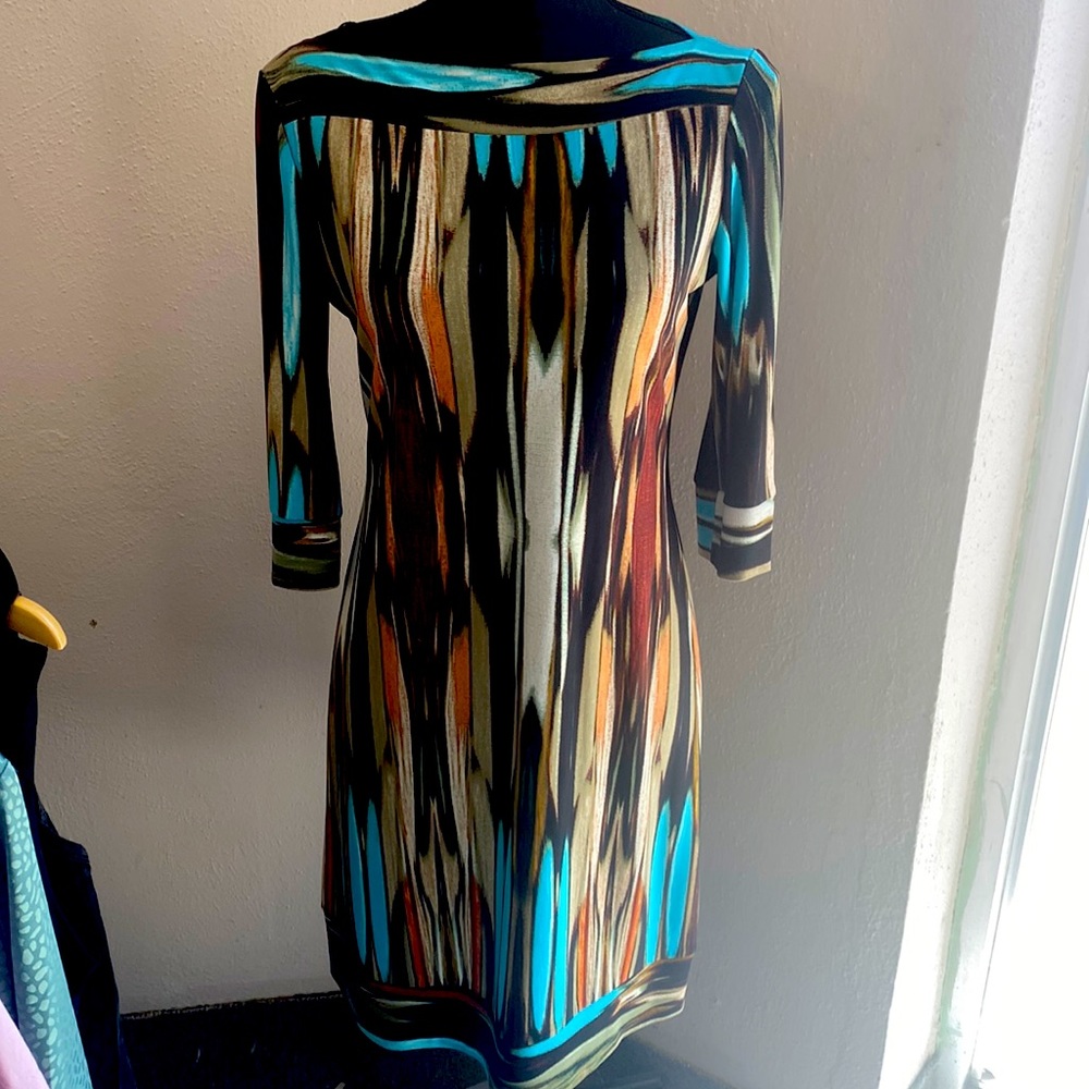 Donna Morgan Abstract Dress